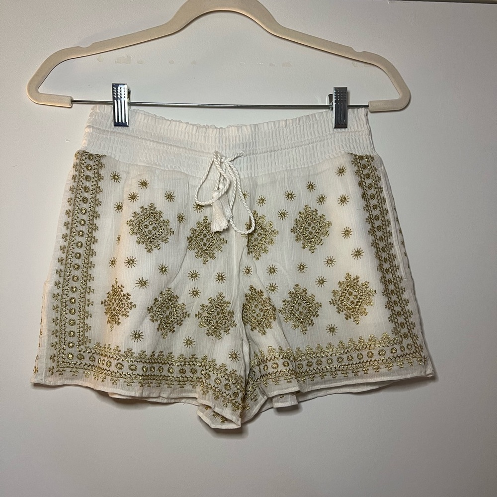J.Crew embroidered shorts